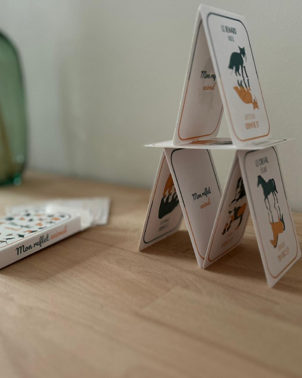 Jeu de cartes mon reflet animal – Image 3