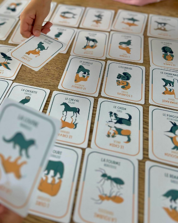 Jeu de cartes mon reflet animal – Image 4